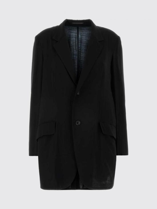 26SS 와이즈 요지 야마모토 롱 원피스 YKJ05203 1 Black - Y’S YOHJI YAMAMOTO