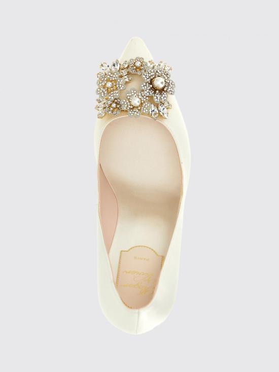 26FW 로저비비에 힐/펌프스 RVW53031500RS0 C001 White - ROGER VIVIER