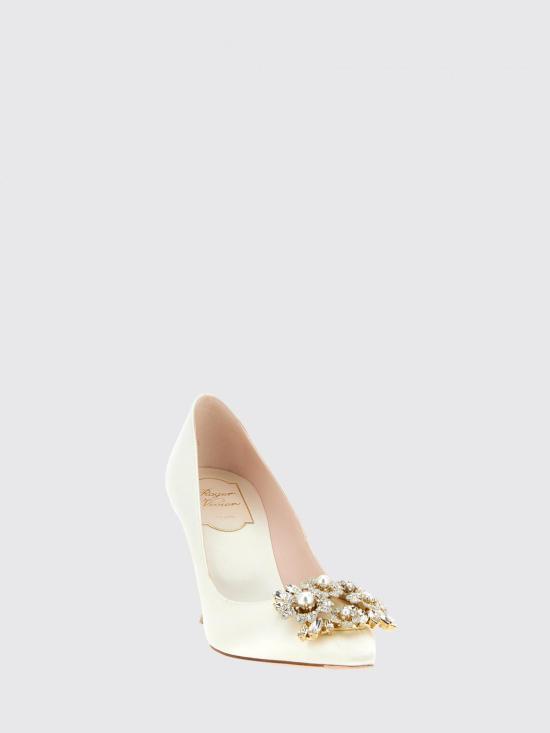 26FW 로저비비에 힐/펌프스 RVW53031500RS0 C001 White - ROGER VIVIER