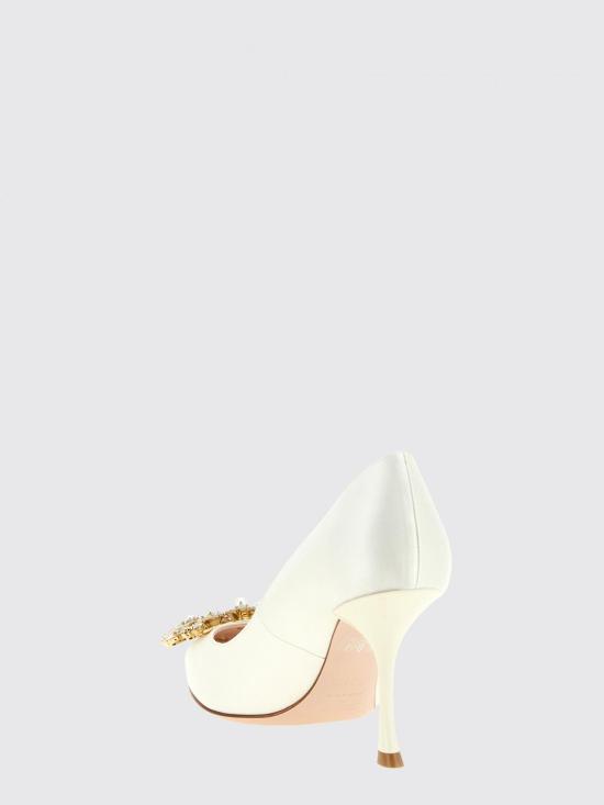 26FW 로저비비에 힐/펌프스 RVW53031500RS0 C001 White - ROGER VIVIER