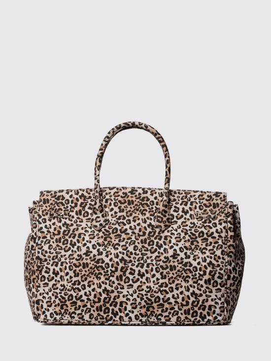26SS 시크릿 폰 폰 토트백 GRACE CANVAS L Leopard Multicolor - SECRET PON PON