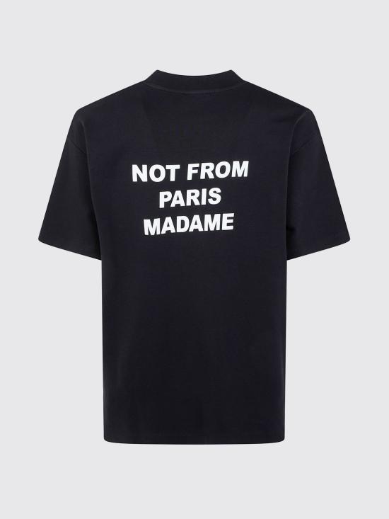 26FW 드롤드무슈 반팔 티셔츠 TS203CO002 Black - DROLE DE MONSIEUR