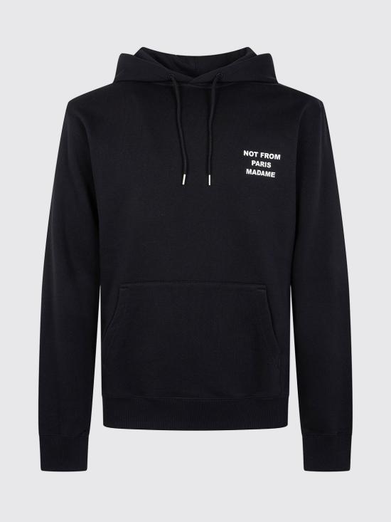 26FW 드롤드무슈 후드 티셔츠 HO162CO127 Black - DROLE DE MONSIEUR