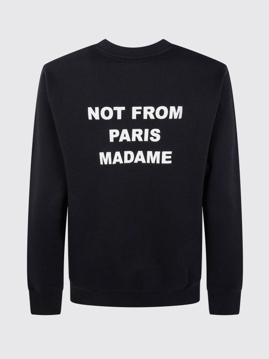26FW 드롤드무슈 긴팔 티셔츠 SW149CO127 Black - DROLE DE MONSIEUR