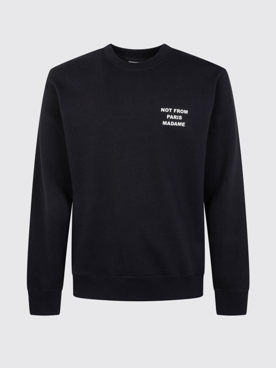 26FW 드롤드무슈 긴팔 티셔츠 SW149CO127 Black - DROLE DE MONSIEUR