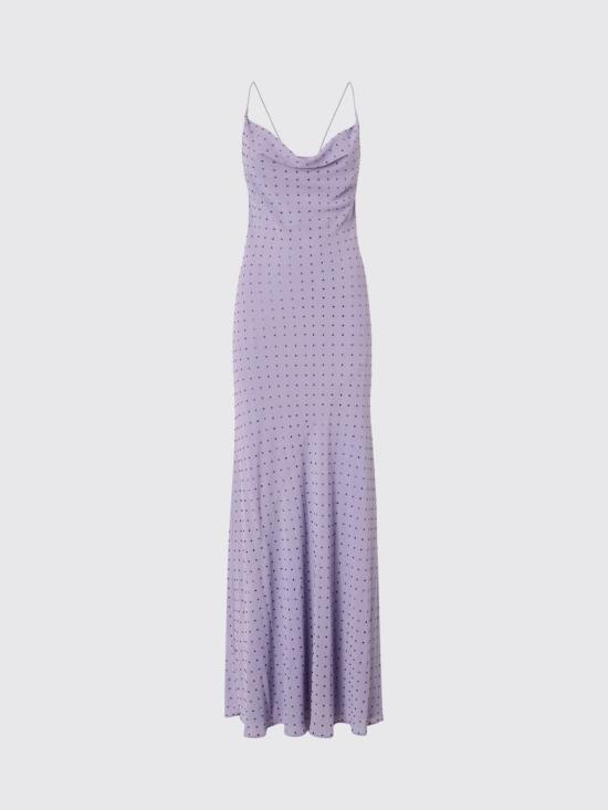 26SS 핑코 롱 원피스 106299A32X Q50 Violet - PINKO