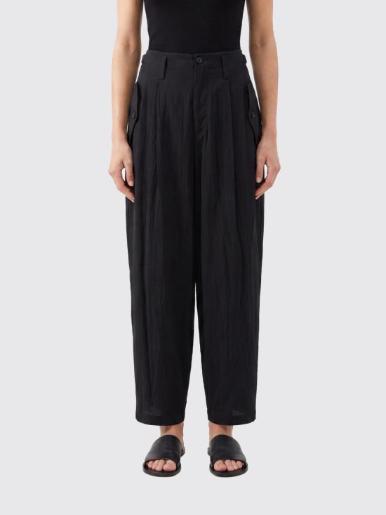 26SS 와이즈 요지 야마모토 팬츠 YKP30203 1 Black