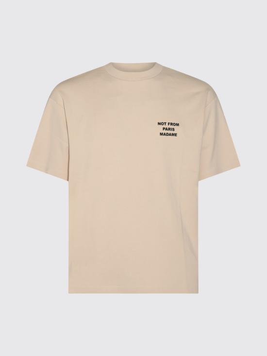 26FW 드롤드무슈 반팔 티셔츠 TS203CO002 MT Mastic - DROLE DE MONSIEUR