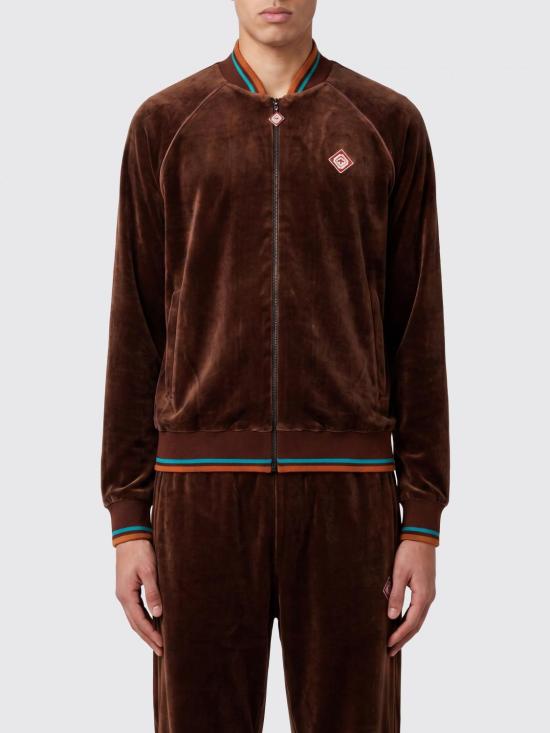 26FW 카사블랑카 자켓 MPF26JTP421 01 Brown