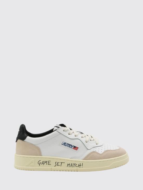 26FW 오트리 메달리스트 로우 스니커즈 AULM MA04 White