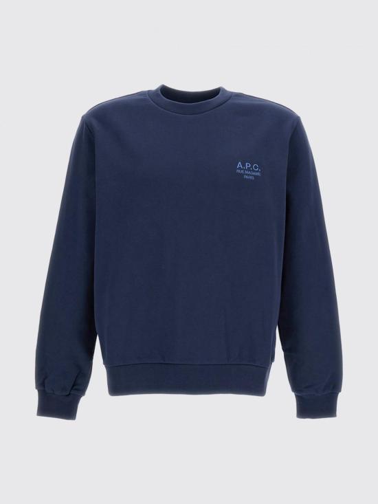 26FW 아페쎄 긴팔 티셔츠 COHGRM27913 TIH Blue - A.P.C.