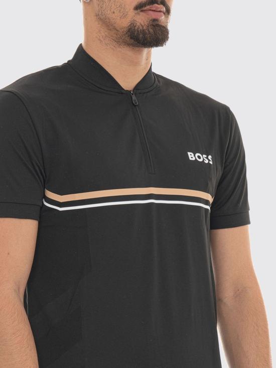26SS 보스 폴로 티셔츠 50554545 001 Black - BOSS