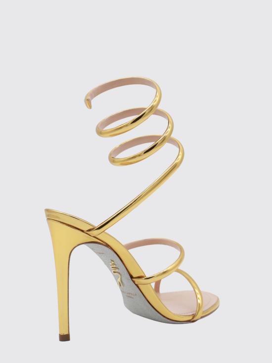 26FW 르네 카오빌라 힐/펌프스 C123511050001 L018 Gold - RENE CAOVILLA