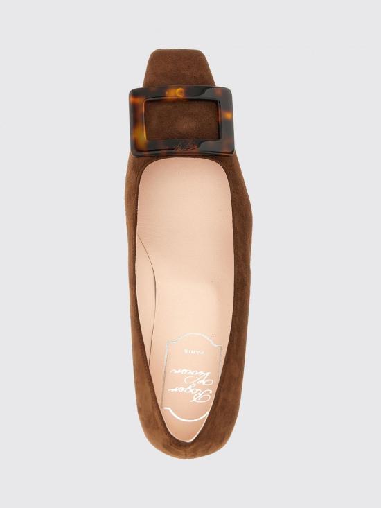 26FW 로저비비에 힐/펌프스 RVW00639540HR0 S604 Brown - ROGER VIVIER