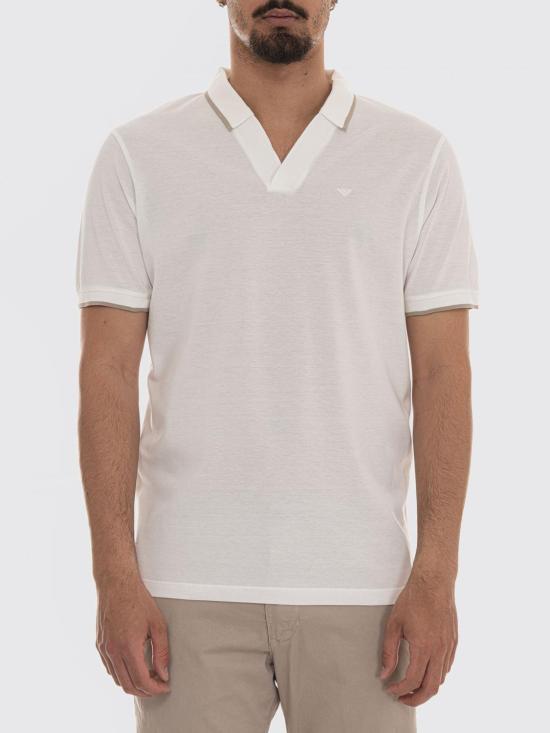 26SS 엠포리오 아르마니 폴로 티셔츠 EM005852AF12955 U0003 White