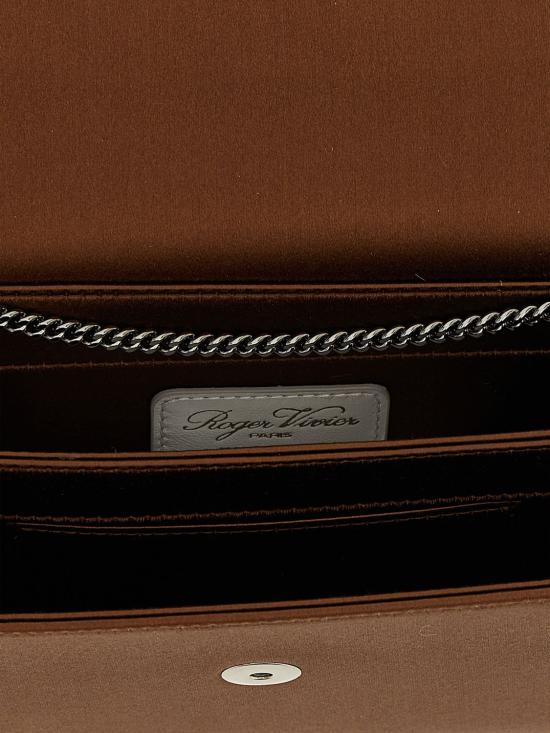 26FW 로저비비에 클러치/파우치 RBWAMFD0209RS0 S801 Brown - ROGER VIVIER