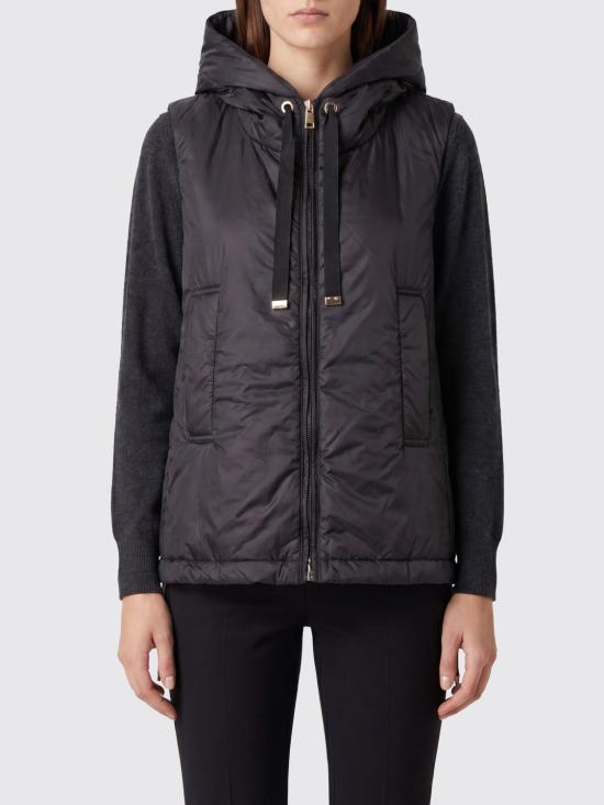 26FW 막스마라 더 큐브 패딩 조끼 2629296014600 009 Black