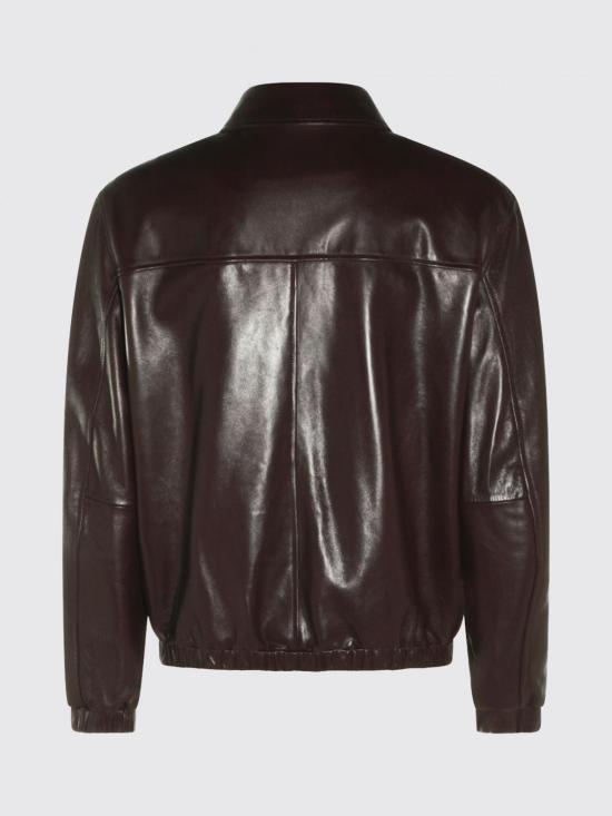 26FW 카날리 가죽 자켓 O70533LE00331 901 Burgundy - CANALI