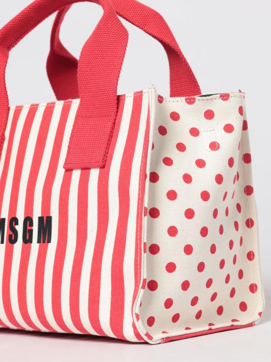 26SS 엠에스지엠 토트백 4042MDZ12983 Red - MSGM