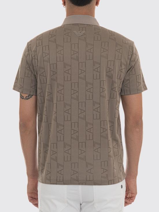 26SS 엠포리오 아르마니 폴로 티셔츠 7M001287AF22277 F1039 Beige - EMPORIO ARMANI