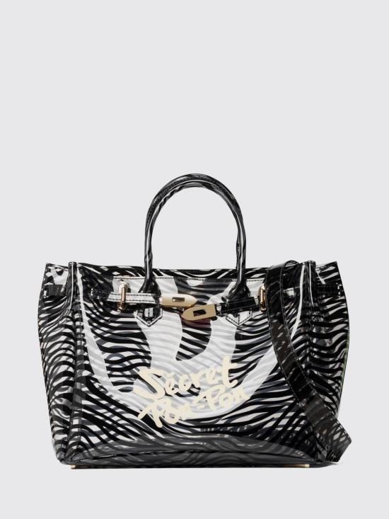 26SS 시크릿 폰 폰 토트백 BRIGITTE ANIMALIER Zebra Black