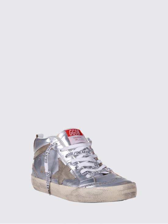 26FW 골든구스 미드 스타 스니커즈 GWF00122F00279470216 Grey - GOLDEN GOOSE