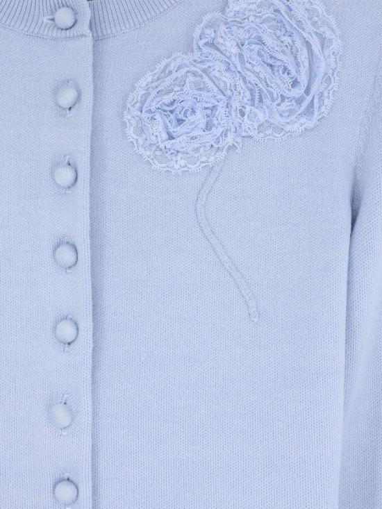 26FW 셀프 포트레이트 스웨터 PF26068CBL Blue - SELF PORTRAIT