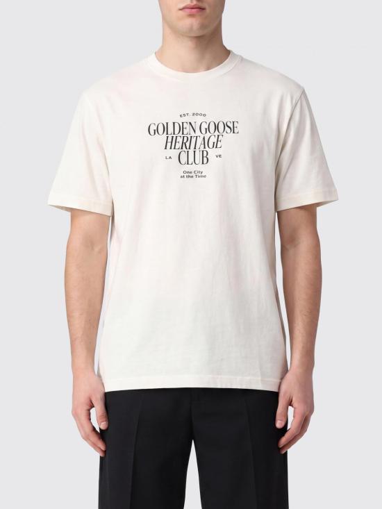 26FW 골든구스 반팔 티셔츠 GMP01220P00261911560 White