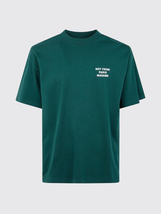 26FW 드롤드무슈 반팔 티셔츠 TS203CO002 DARK Green - DROLE DE MONSIEUR
