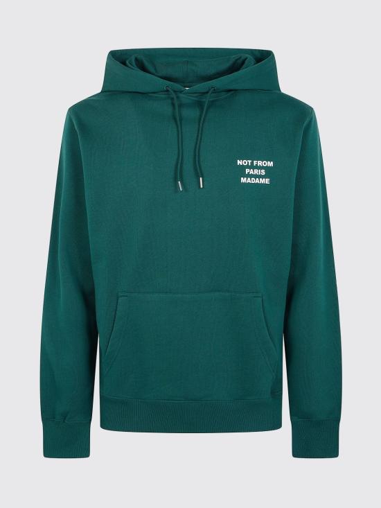 26FW 드롤드무슈 후드 티셔츠 HO162CO127 DARK Green - DROLE DE MONSIEUR