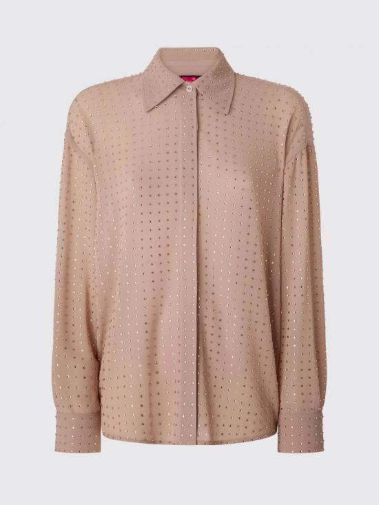 26SS 핑코 셔츠 106259A32X Q24 Pink - PINKO