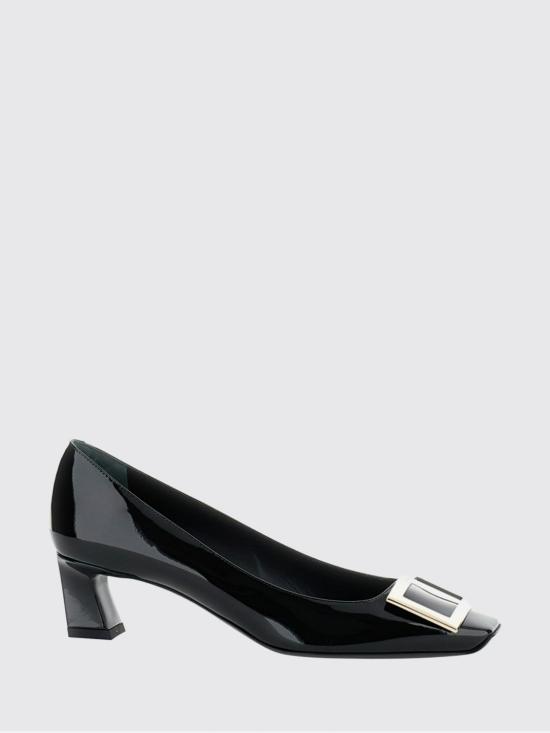 26FW 로저비비에 트럼펫 메탈 버클 펌프스 RVW44815280D1P B999 Black