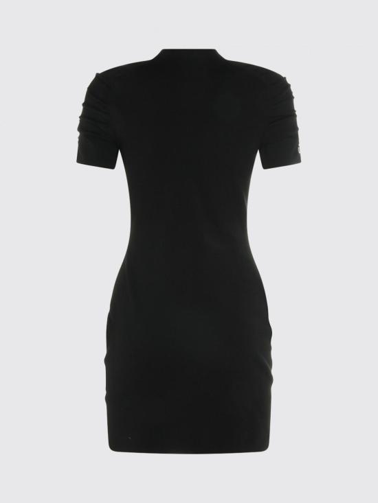 26FW 알렉산더 왕 미디 원피스 1KC3266047 001 Black - ALEXANDER WANG