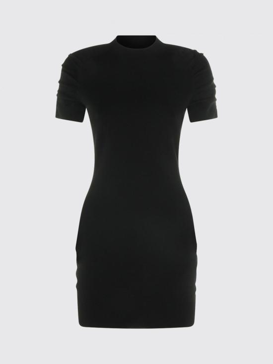 26FW 알렉산더 왕 미디 원피스 1KC3266047 001 Black - ALEXANDER WANG
