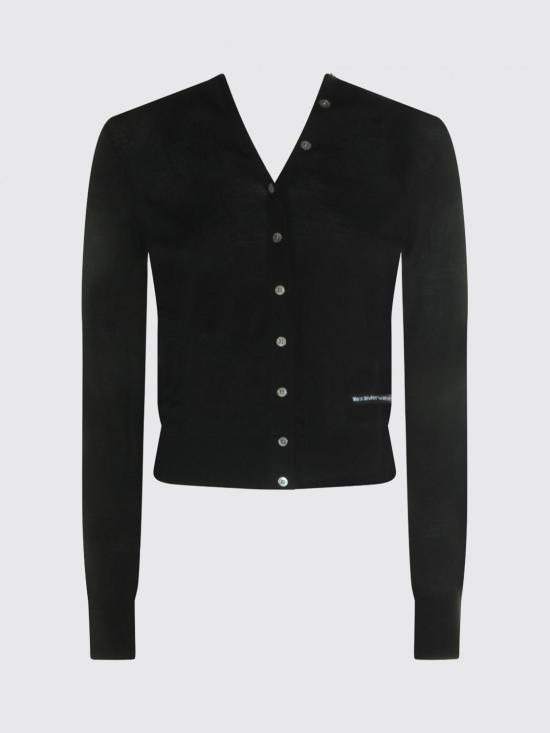 26FW 알렉산더 왕 스웨터 1KC3263075 001 Black - ALEXANDER WANG