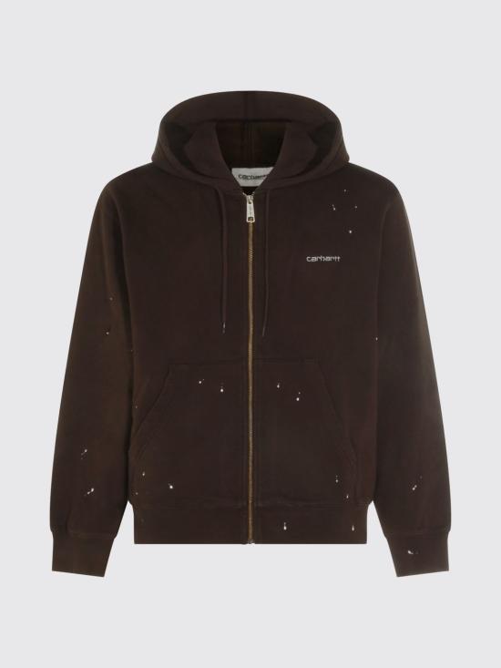 26FW 칼하트 WIP 후드 티셔츠 I036913 47EJ Tobacco - CARHARTT WIP
