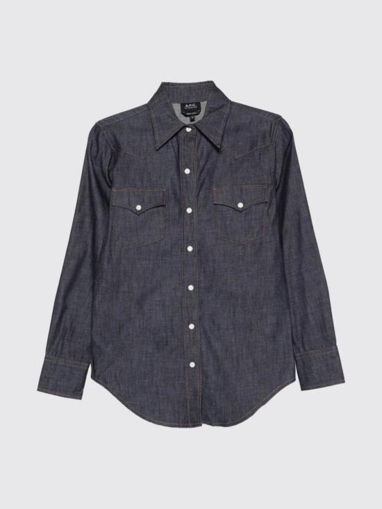 26FW 아페쎄 셔츠 COHOJF12644 IAI Blue - A.P.C.