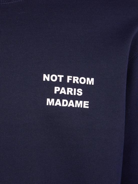 26FW 드롤드무슈 긴팔 티셔츠 SW149CO127 NAVY Blue - DROLE DE MONSIEUR
