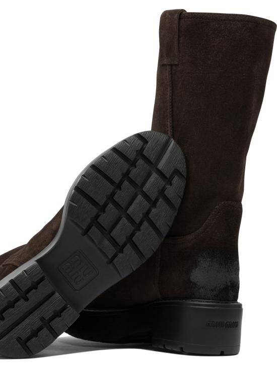 26FW 미우미우 부츠 5U270E0B2F0003 F 055 Brown - MIU MIU