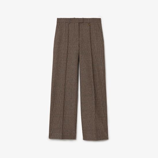 26FW 버버리 스트레이트 팬츠 8127796 Brown