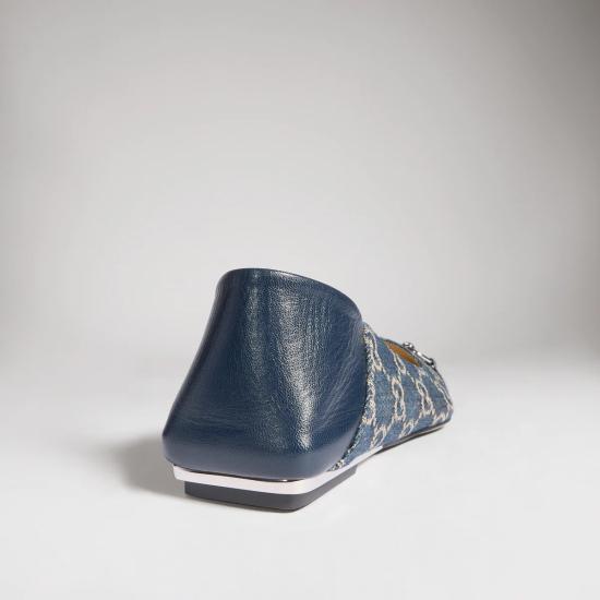 26FW 구찌 플랫 슈즈 A0034PFAF954741 Blue - GUCCI