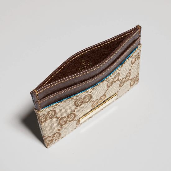 26FW 구찌 카드지갑 875795FAF7Y9651 Beige - GUCCI