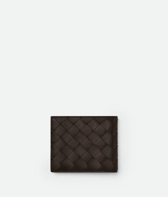 26FW 보테가베네타 인트레치아토 반지갑 743211VCPQ42145 Brown - BOTTEGA VENETA