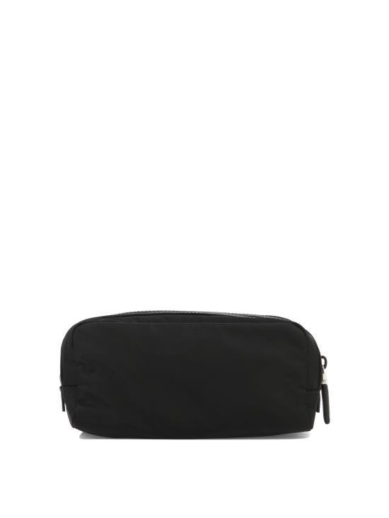 26FW 프라다 리나일론 앤 사피아노 네세서리 2NA0452DMHF0002 Black - PRADA