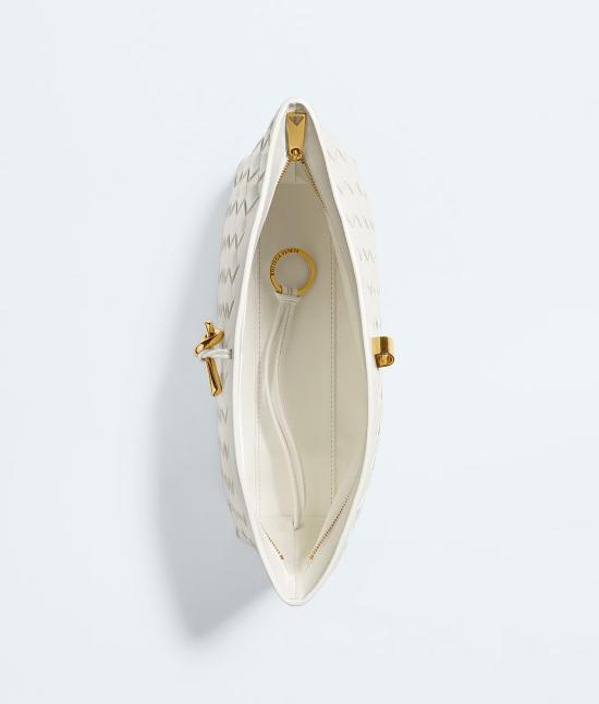 26FW 보테가베네타 클러치/파우치 876344VCPP09537 White - BOTTEGA VENETA