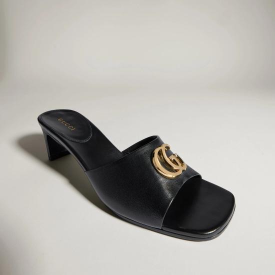 26FW 구찌 힐/펌프스 871480BKO001000 Black - GUCCI