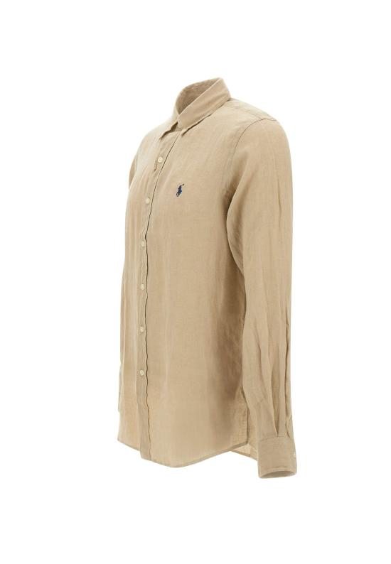 26SS 폴로 랄프로렌 셔츠 710966294 001 BEIGE - POLO RALPH LAUREN