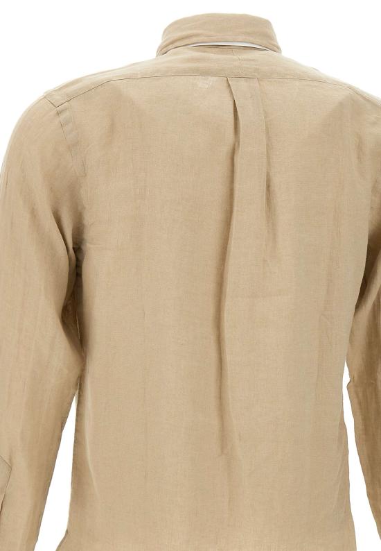 26SS 폴로 랄프로렌 셔츠 710966294 001 BEIGE - POLO RALPH LAUREN
