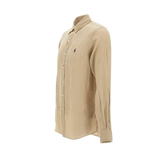 26SS 폴로 랄프로렌 셔츠 710966294 001 BEIGE - POLO RALPH LAUREN