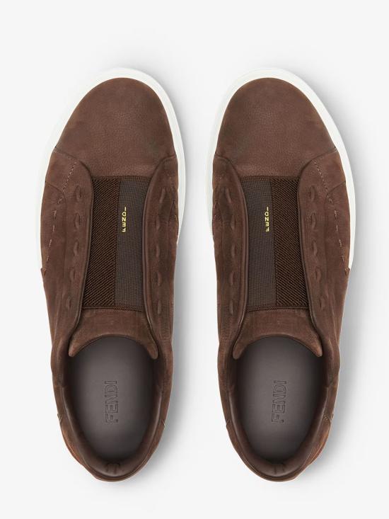 26FW 펜디 스니커즈 7E1937AY1X F1WPI Marrone - FENDI